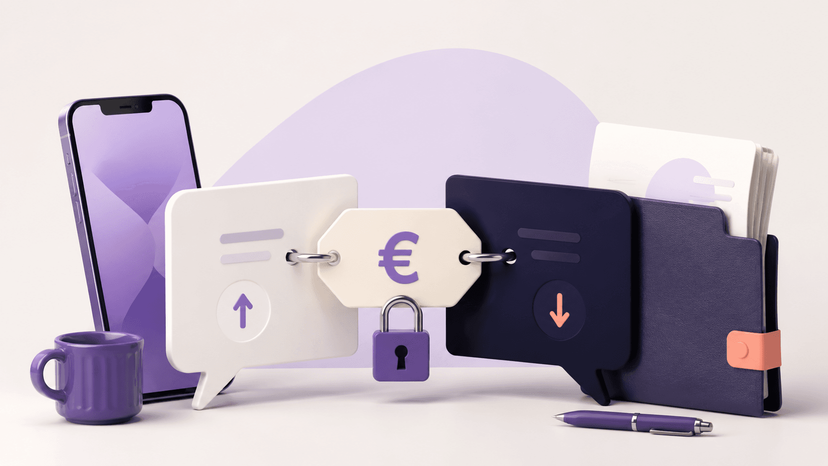 Een creator die achter een laptop zit en zelfverzekerd naar een conceptcontract voor een merkdeal kijkt.